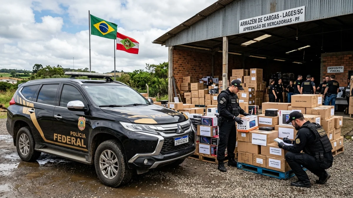 Polícia Federal deflagra Operação Estoque Zero no Oeste de Santa Catarina