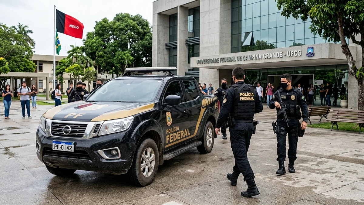 Polícia Federal prende suspeito de fraudar vestibulares de medicina em Campina Grande