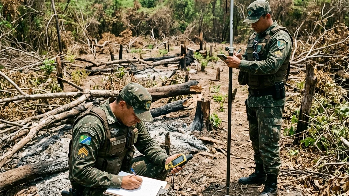 Polícia Militar Ambiental multa fazenda em Corumbá por desmatamento ilegal no Pantanal