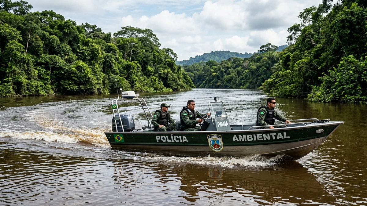 Polícia Militar Ambiental multa fazenda em Corumbá por desmatamento ilegal no Pantanal
