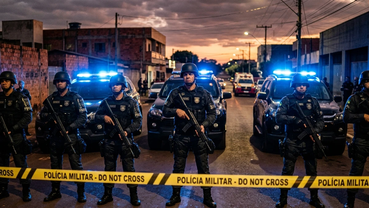 Batalhão de Choque da PMMS Intercepta Suspeito e Apreende Armas de Alto Calibre em Campo Grande
