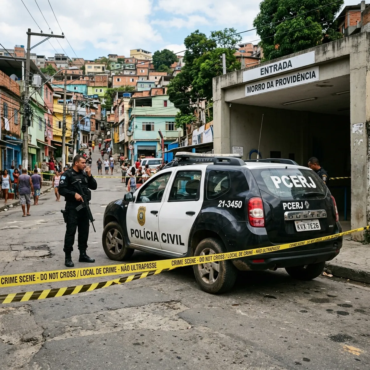 Inspetores da Delegacia de Homicídios são baleados na comunidade do Muquiço no Rio