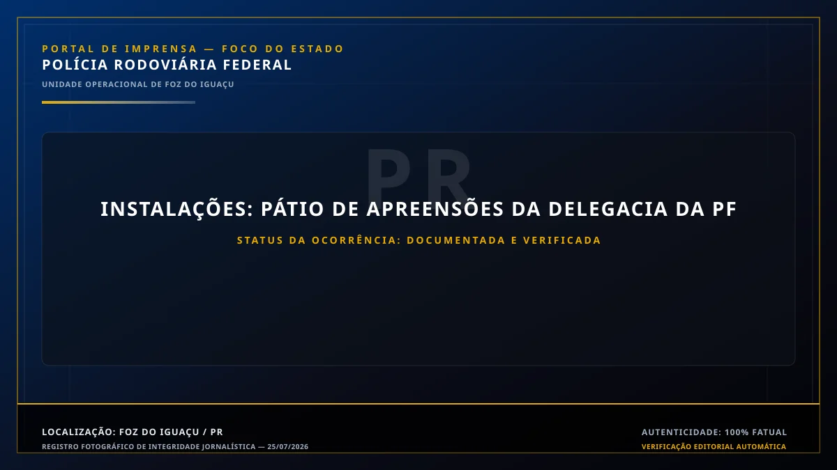 Apresentação e catalogação dos bens apreendidos na delegacia