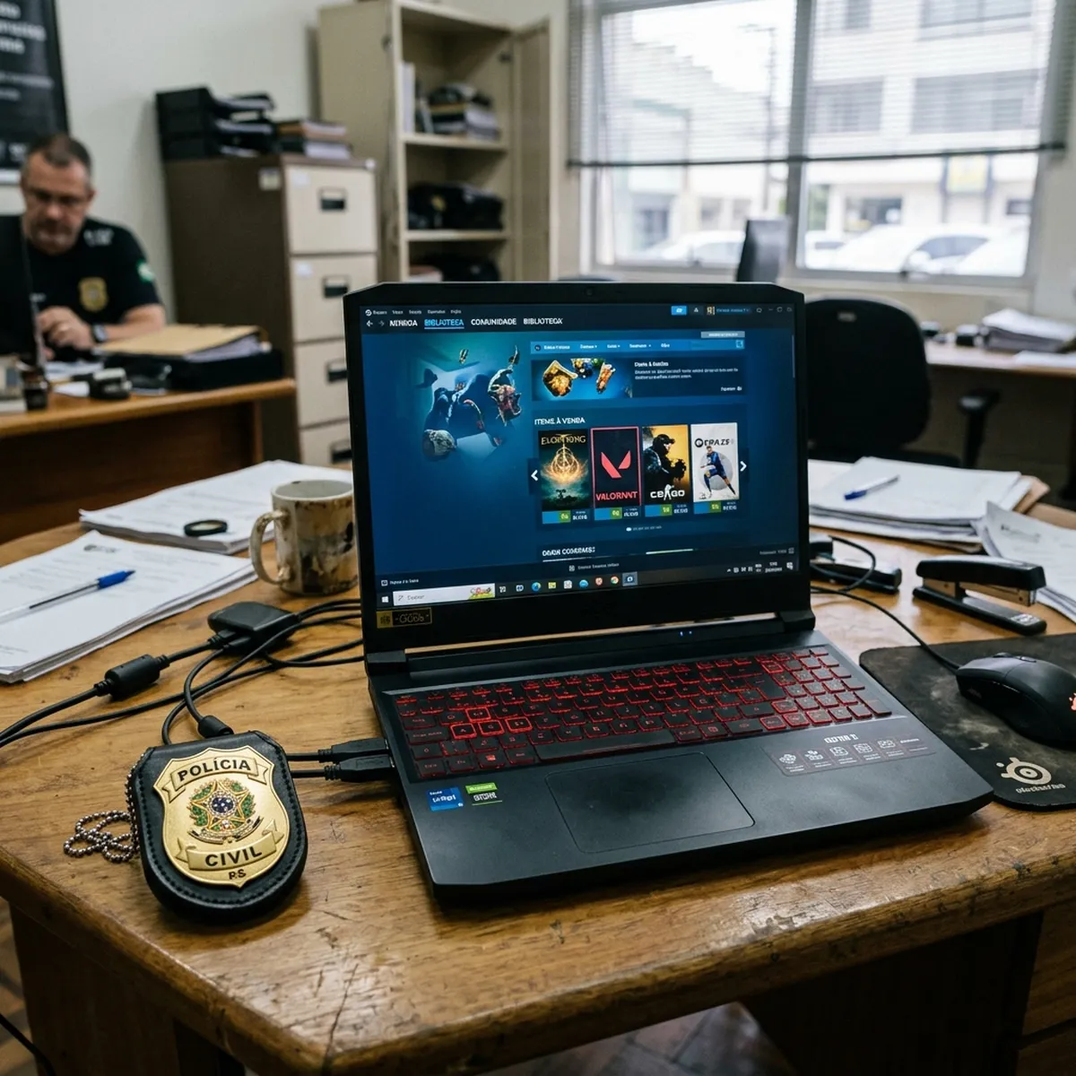 Influenciador digital é preso em Florianópolis por extorsão online contra menores de idade