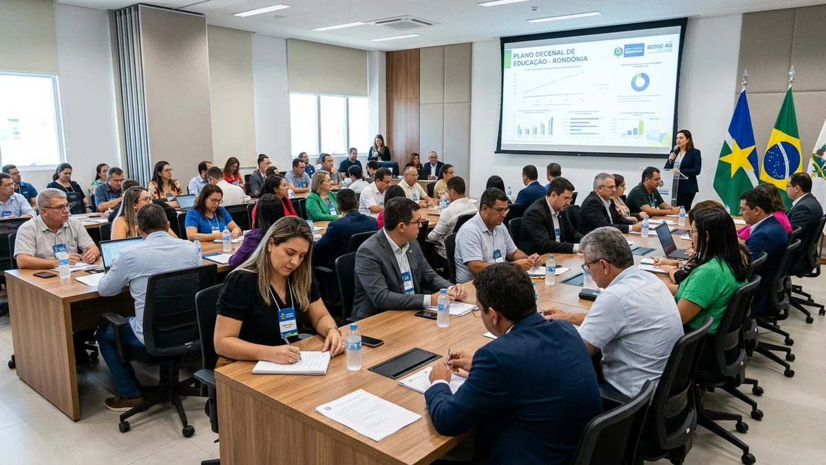 Oficinas Regionais em Rondônia: Construção dos Novos Planos Decenais de Educação 2027-2037