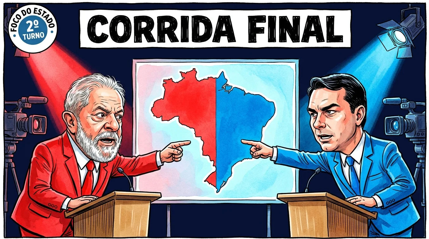 Segundo Turno 2026: O Que Esperar da Reta Final Entre Lula e Flávio Bolsonaro Rumo à Decisão