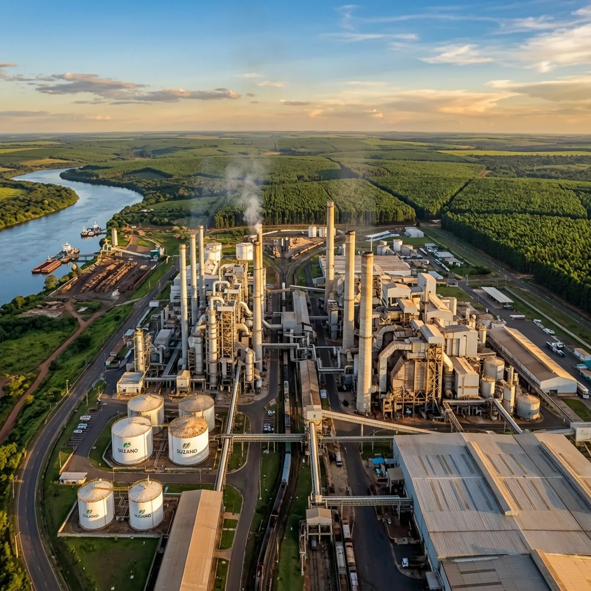 Suzano amplia produção em Três Lagoas e consolida MS como maior polo de celulose do mundo