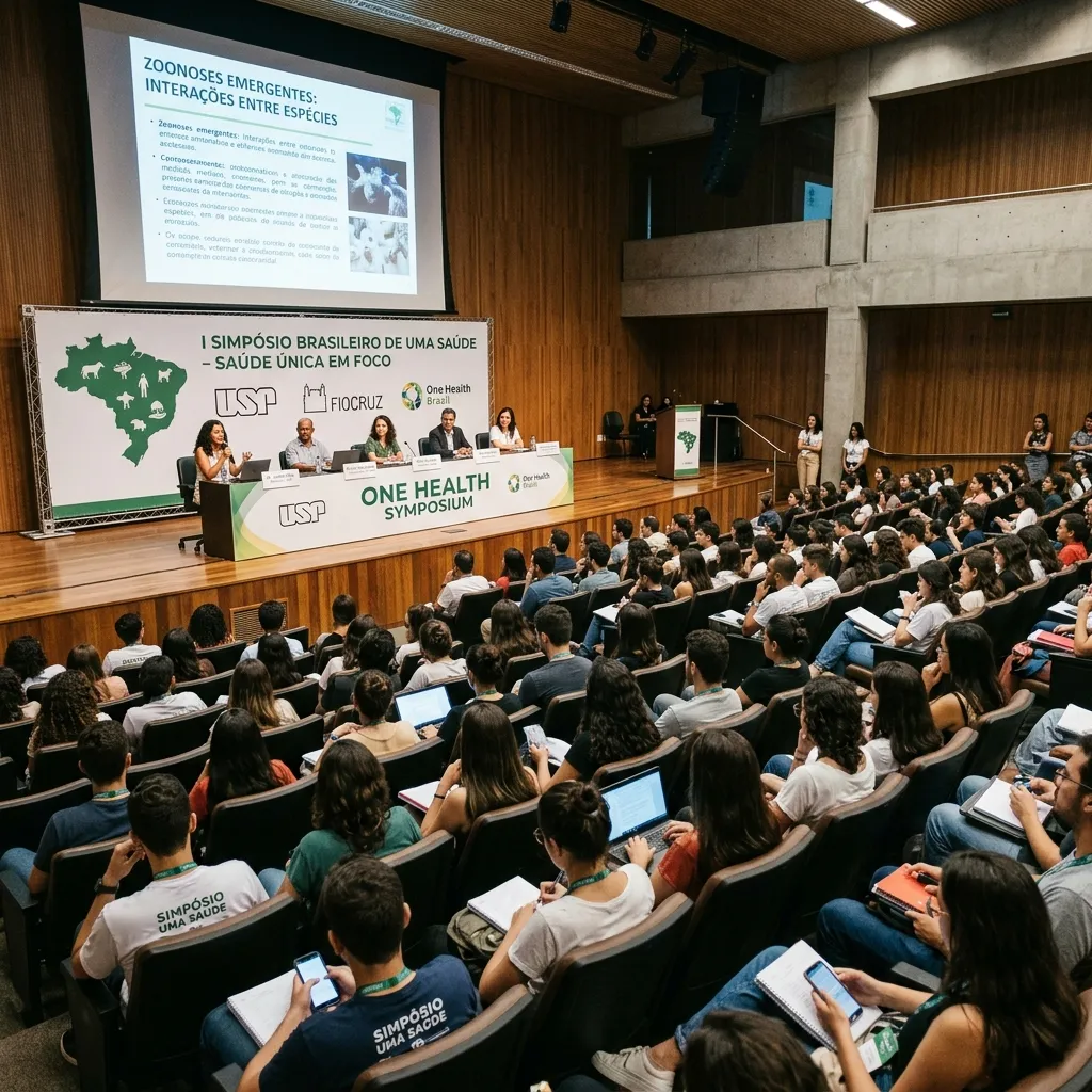 Campo Grande sedia IV Symposium One Health com debate sobre saúde humana, animal e ambiental