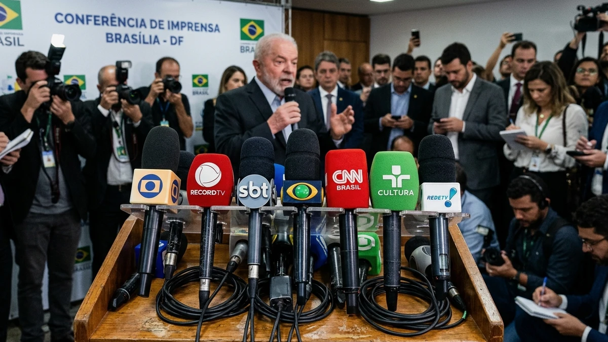 Pressão Comercial: Trump Ameaça Impor 'Tarifaço' de 25% contra Exportações do Brasil